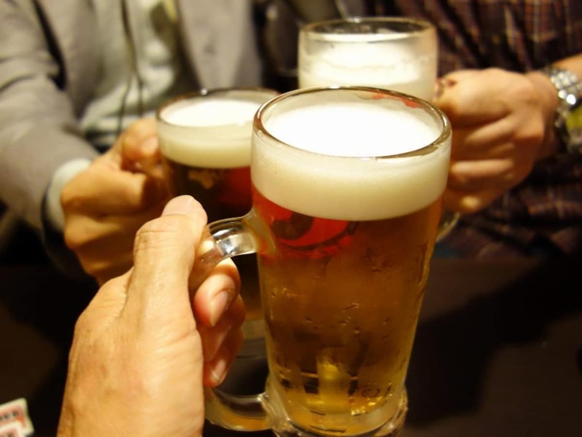 3. Kampai !! (乾杯）ชนแก้ว