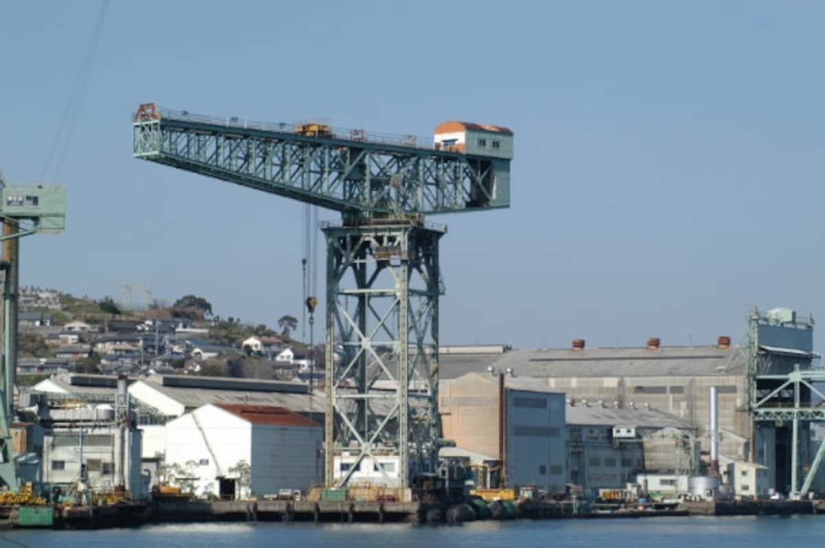 7. Mitsubishi Giant Cantilever Crane (Nagasaki)