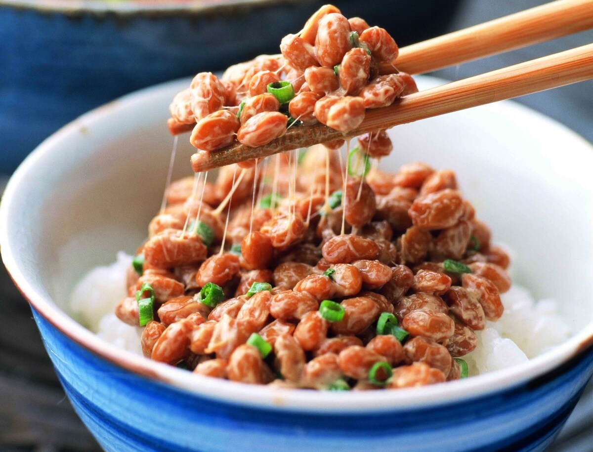 อันดับ 6 นัตโต้ ถั่วหมักญี่ปุ่น (Natto)