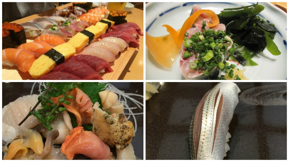 ข้อมูลร้านซูชิชินจุกุซาคาเอะ สถานีShinjuku Sanchome