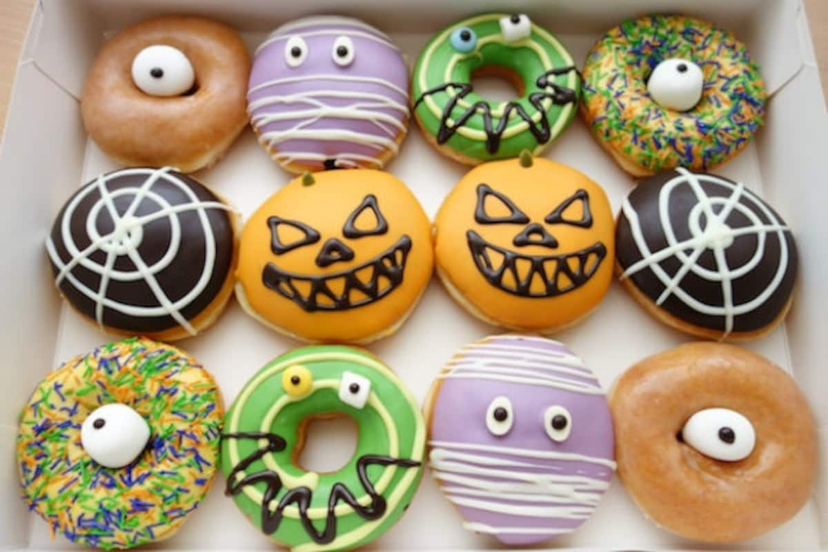 Killer Krispy Kreme Halloween Doughnuts | All About Japan