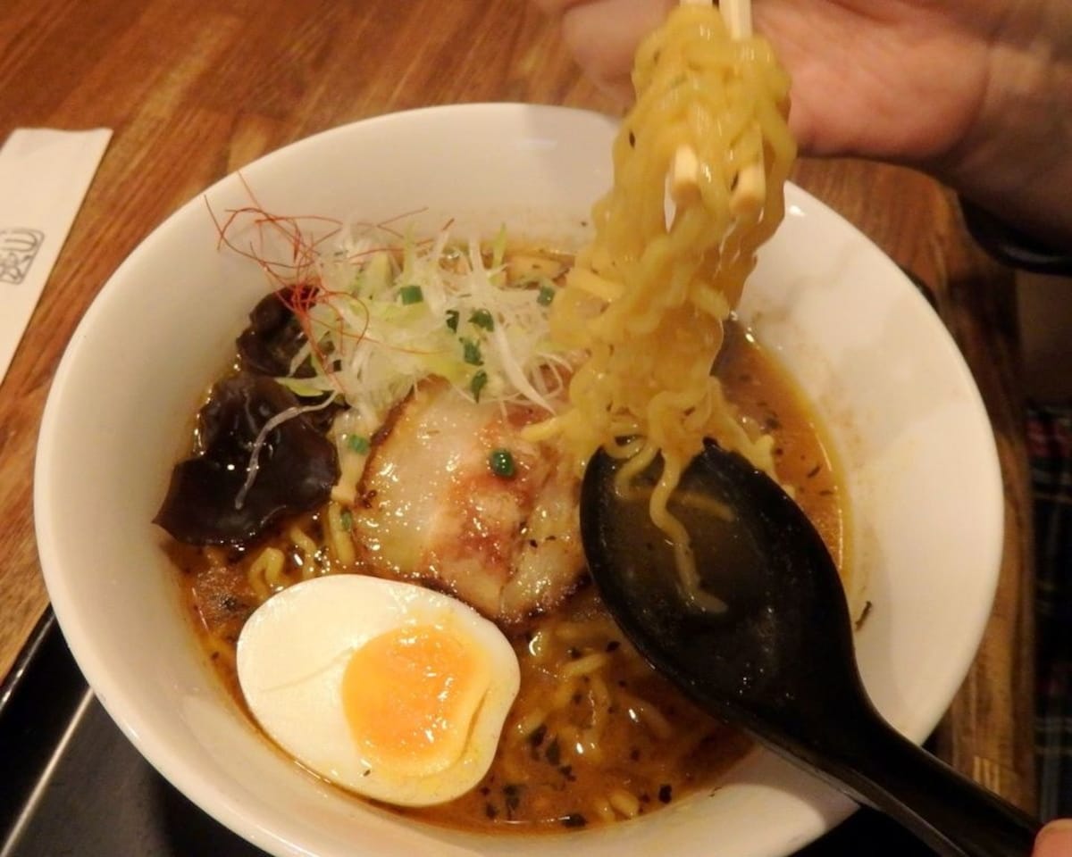 12. Spicy ramen at Ramen Toranoko