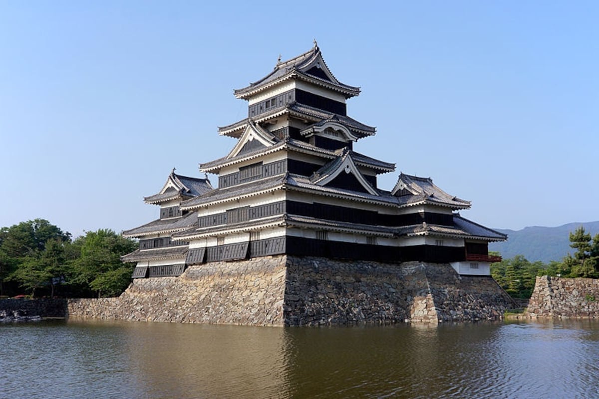 2. Matsumoto Castle in Winter (Nagano)