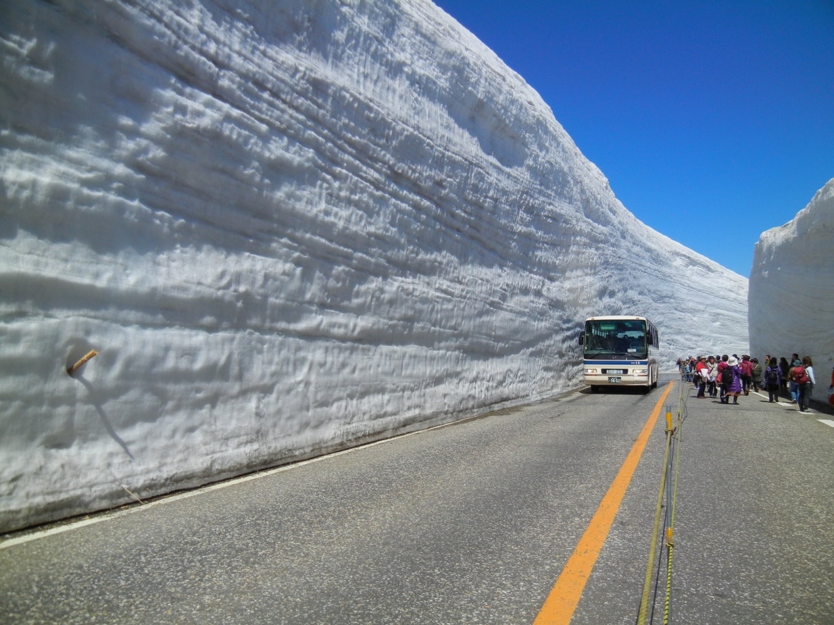 Snowfall Hokkaido Japan