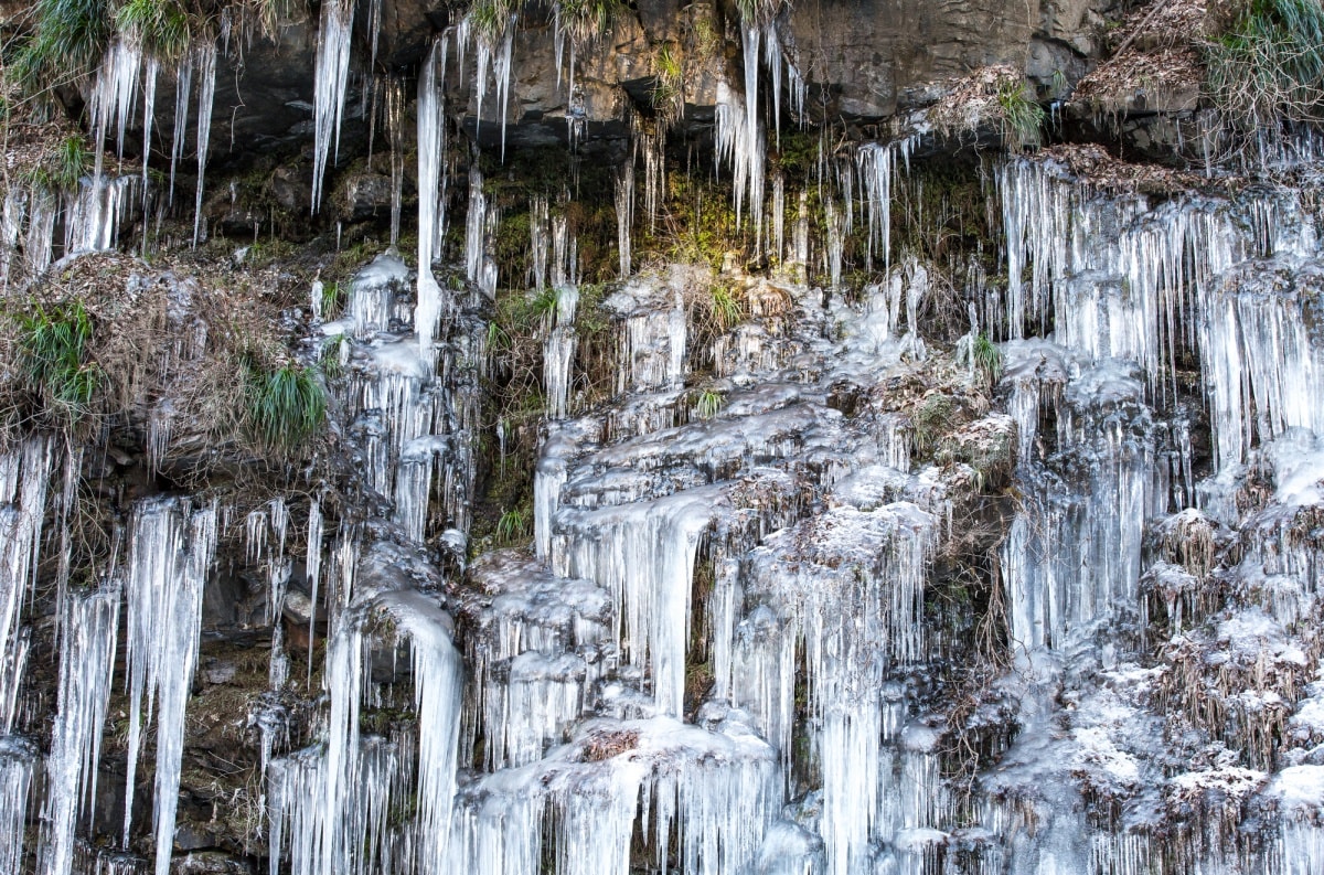 5. Icicles of Misotsuchi (Saitama)