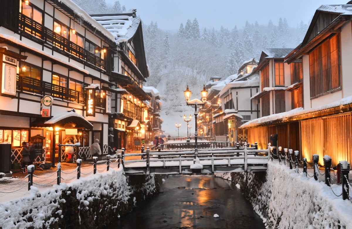 4. Ginzan Onsen (Yamagata)