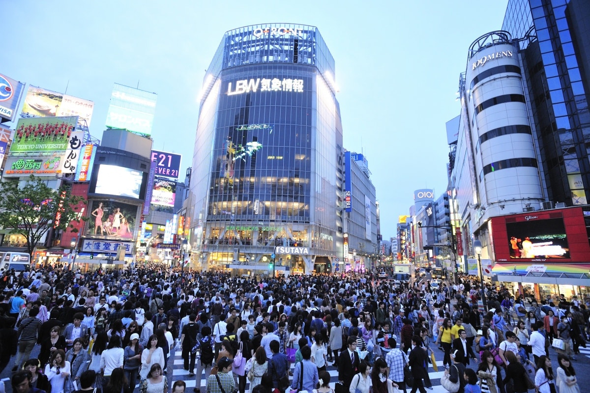 8. Shibuya Scramble Crossing (Tokyo)