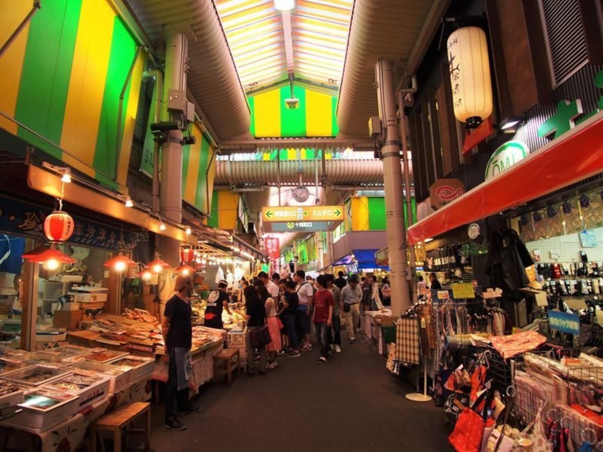 6. Kanazawa’s “kitchen” - Omicho Market