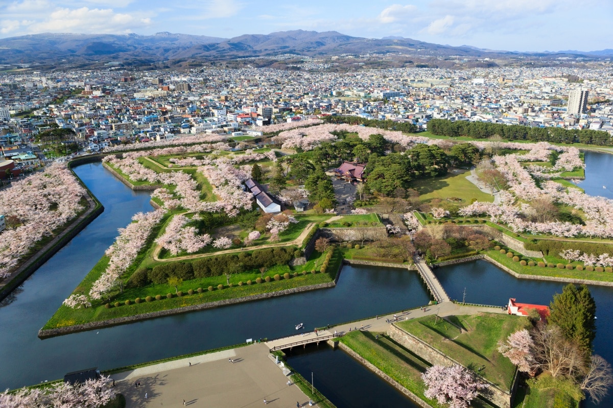 4. Goryokaku Fort (Hokkaido)