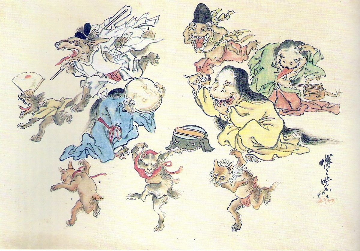 kawanabe kyosai paintings