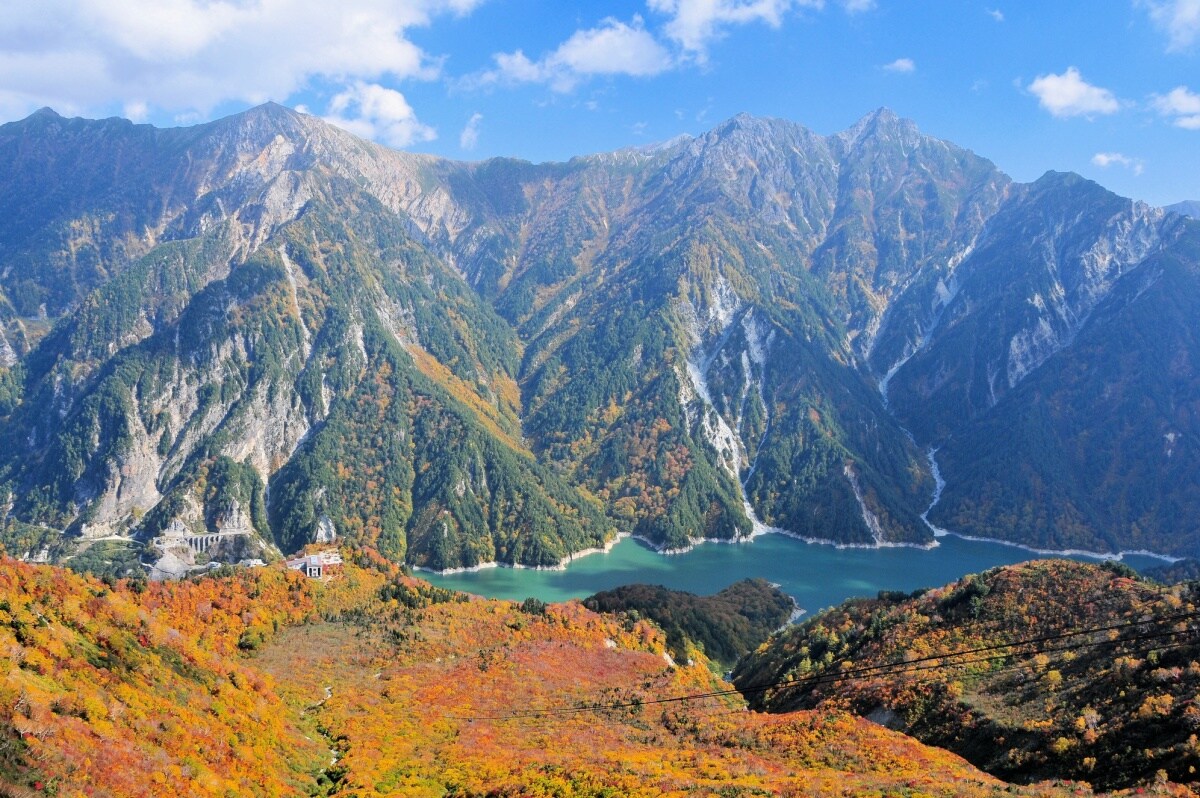 第三名 【富山縣＆長野縣】立山黑部阿爾卑斯山脈路線