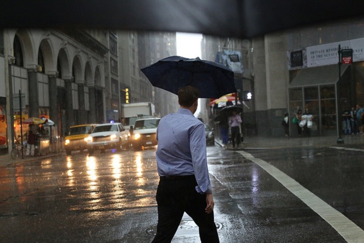 Umbrellas in America
