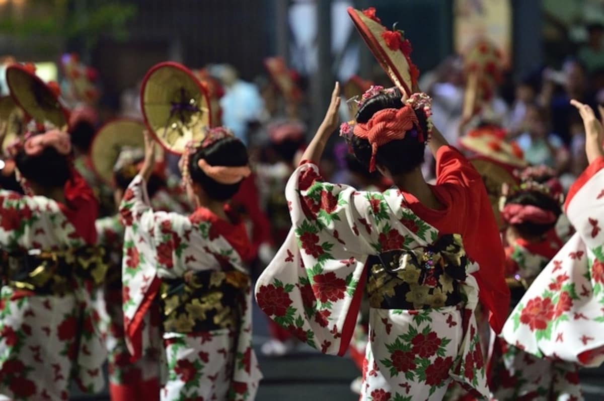 ■ 山形・花笠祭