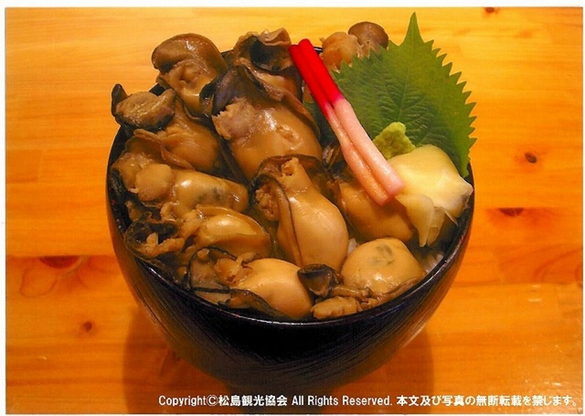 松島名物・牡蠣丼