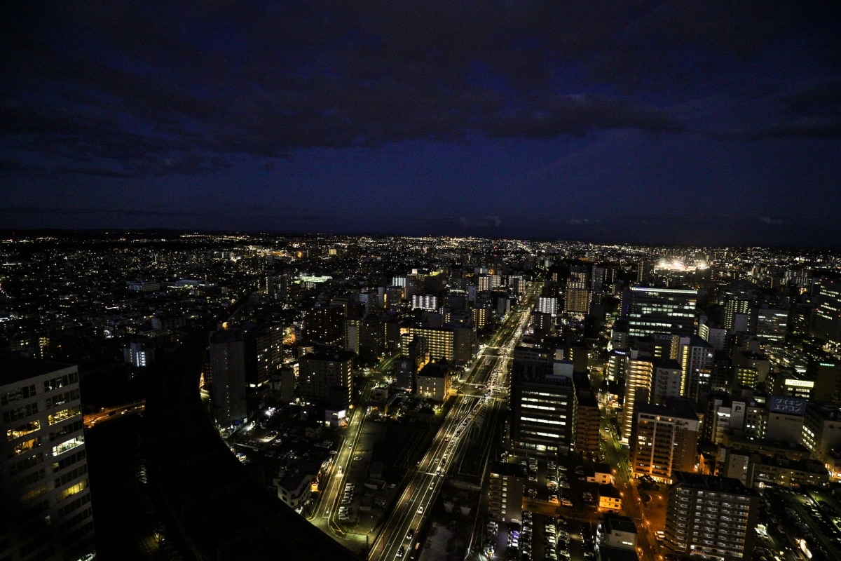 The romantic hideout: Sendai AER Tower