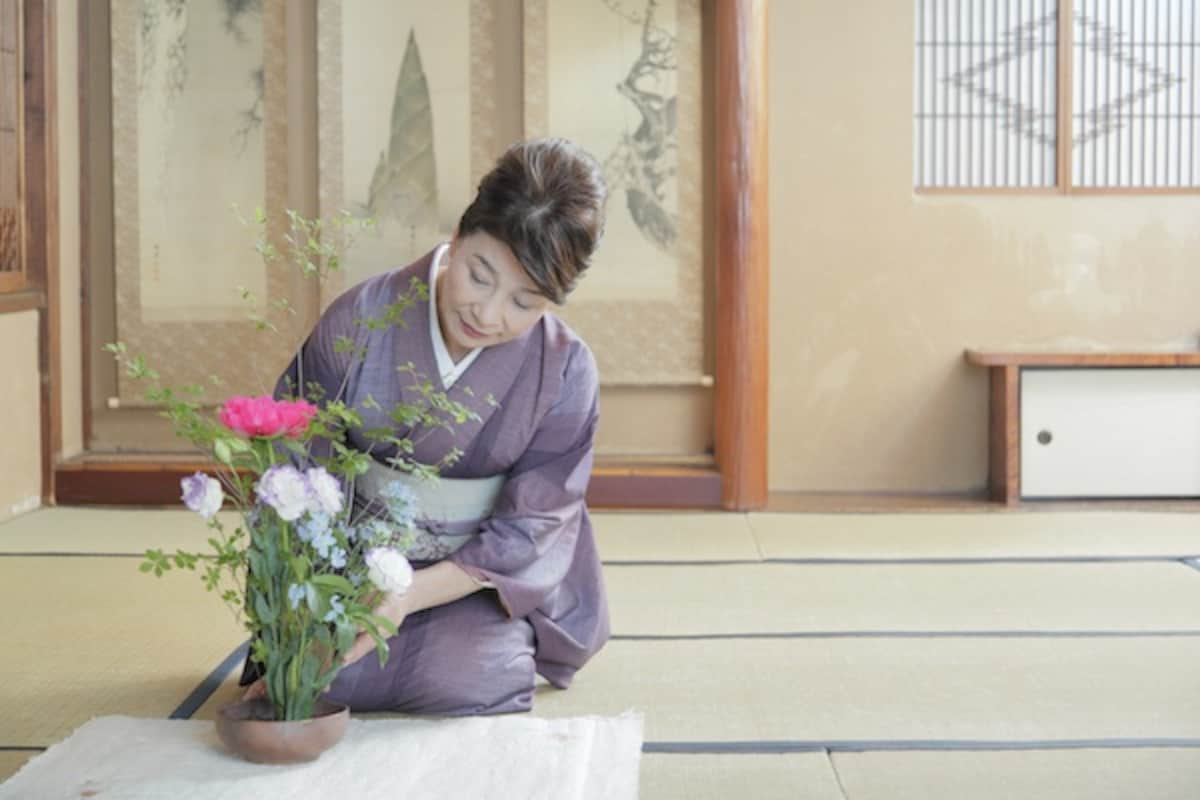 6. Try Ikebana