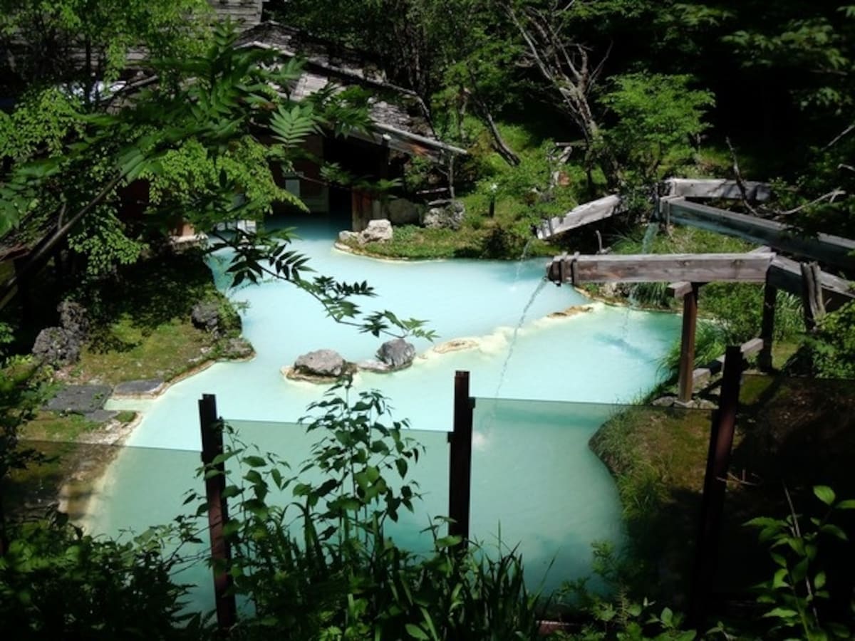 ■ 长野 白骨温泉│泡之汤