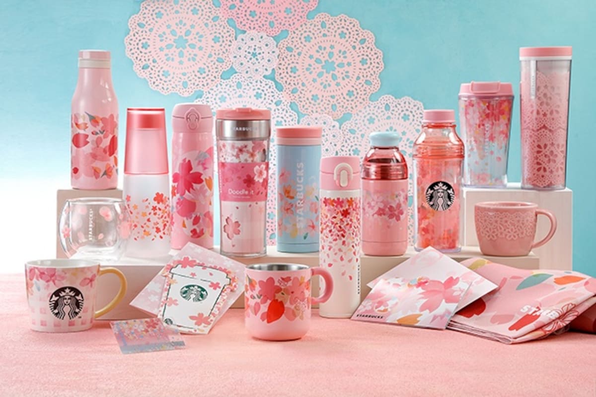Starbucks Unveils 2018 Sakura Drink Line All About Japan