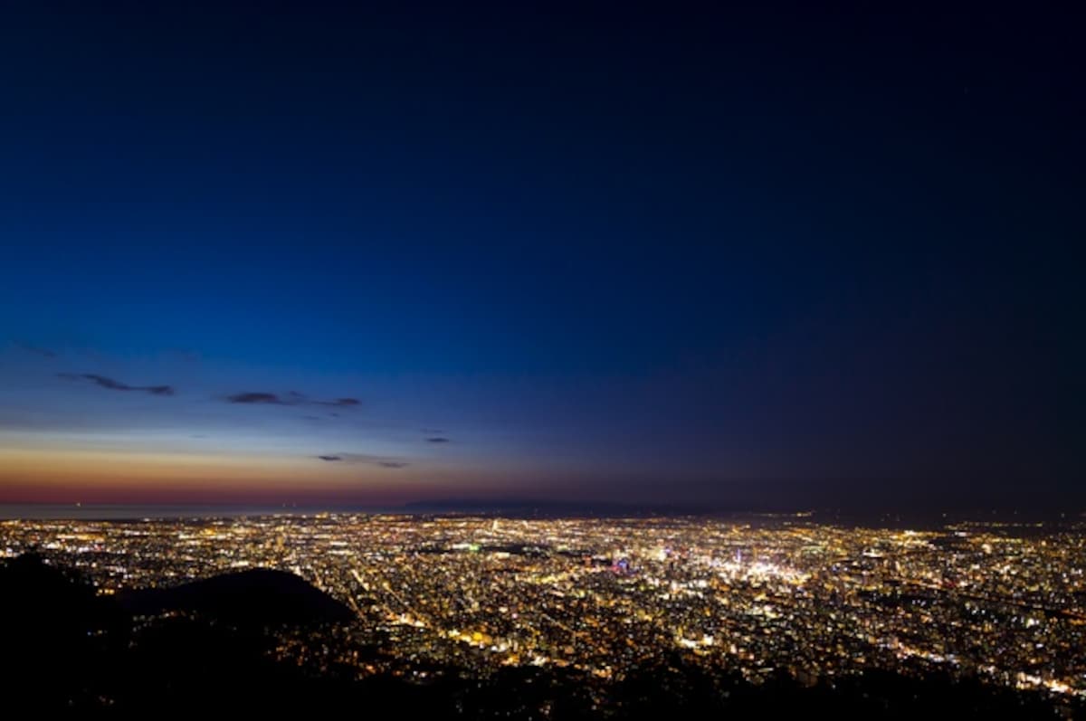 ▍藻岩山展望台．札幌百萬夜景盡收眼底