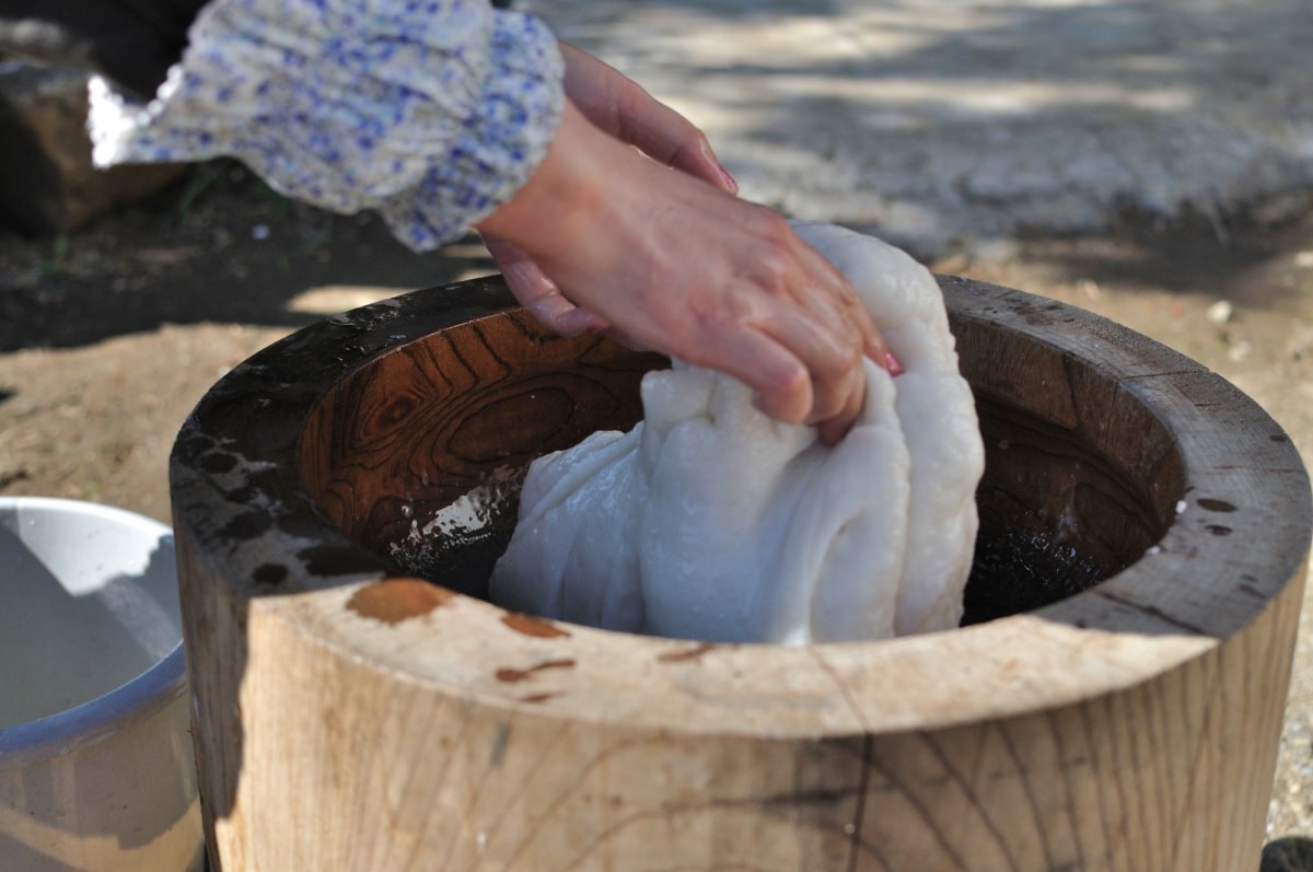 3. 'Mochi-mochi' (chewy, elastic, soft, plump)