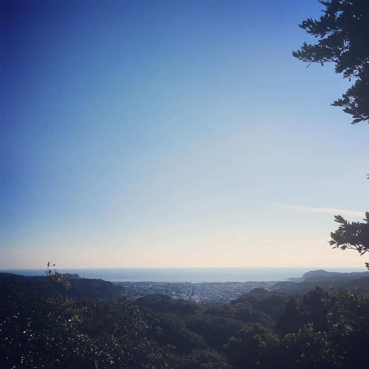 鎌倉的能量景點・從十王岩一覽鎌倉街景