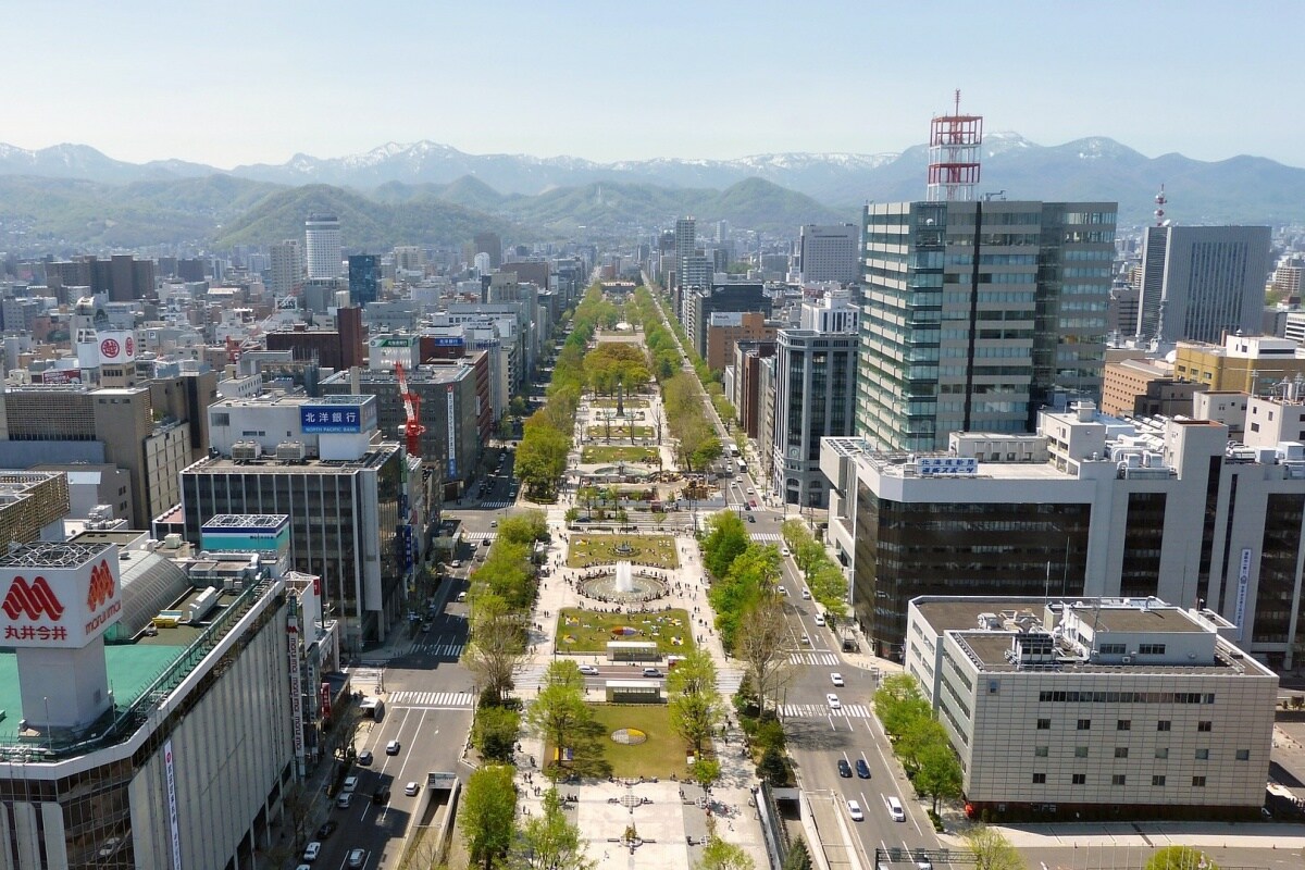 2. สวนสาธารณะโอโดริ (Odori Park)