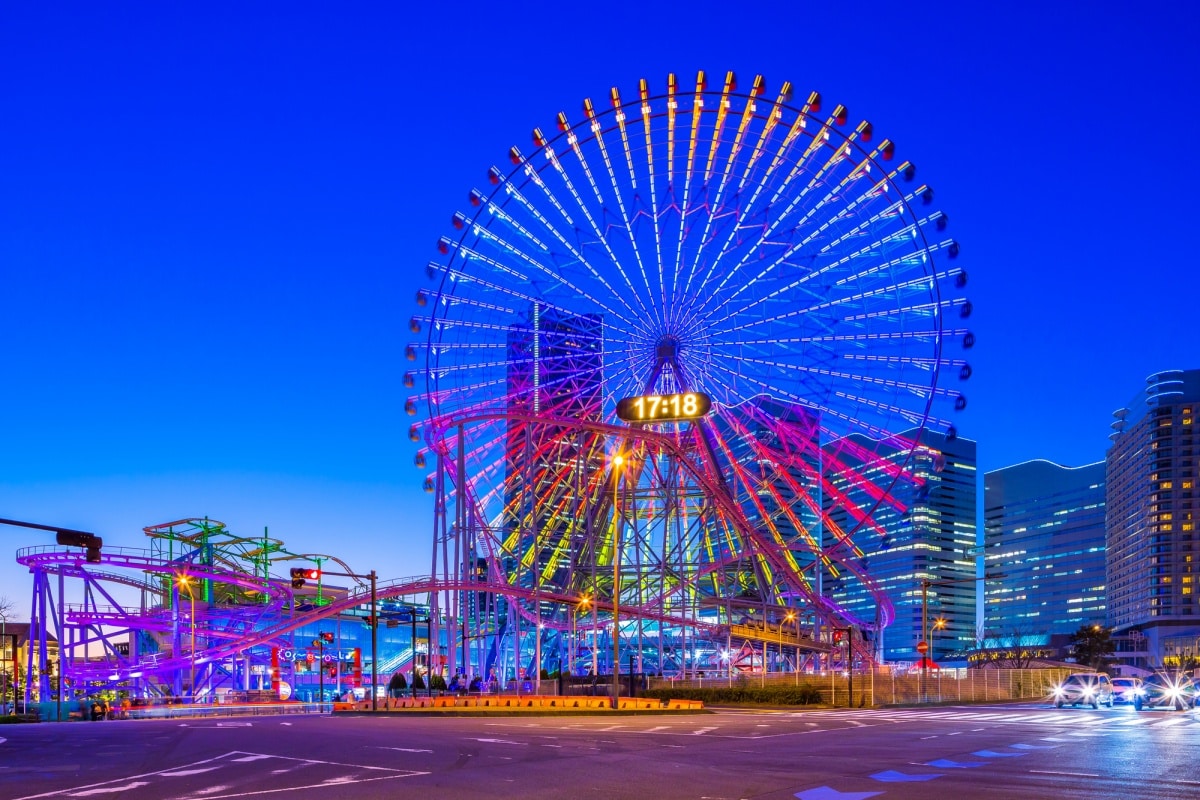 10. สวนสนุกโยโกฮาม่าคอสโมเวิลด์ (Yokohama Cosmo world)