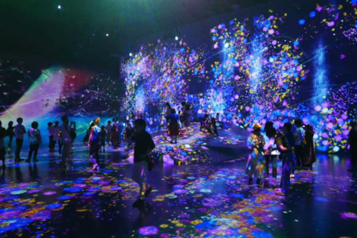 A Guide to TeamLab's Interactive Light Museum All About Japan