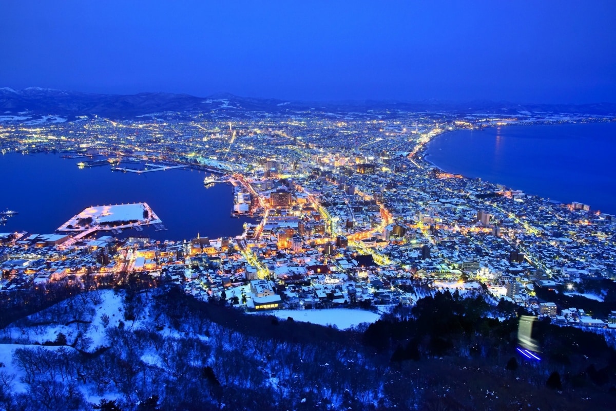 日本三大夜景②北海道「函館山」