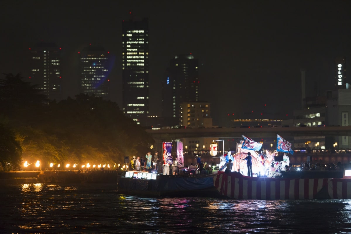 日本三大祭③大阪「天神祭」