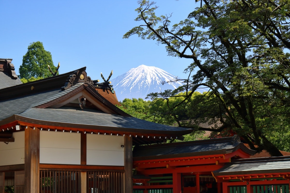 7. ศาลเจ้าฟูจิซังฮอนงูเซ็นเก็ง, ชิสึโอกะ (Fujisan Hongu Sengen Taisha, Shizuoka)