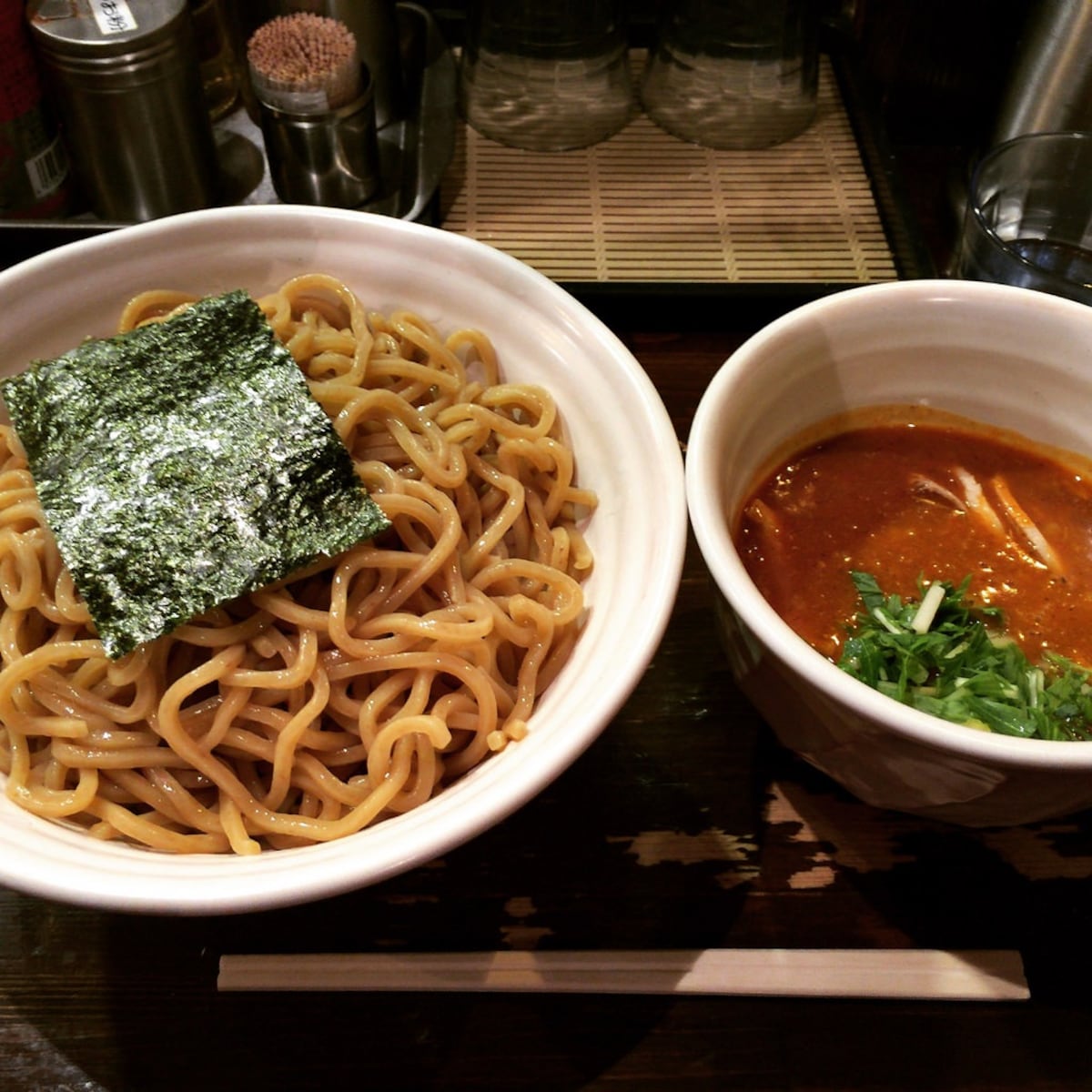 4. Tsukemen at Sanpomen