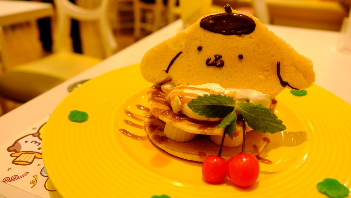 4. Dessert at Pompompurin Café