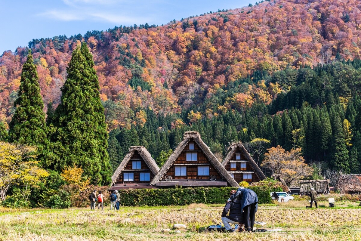 5. หมู่บ้านชิราคาวาโกะ จังหวัดกิฟุ (Shirakawa-go, Gifu)