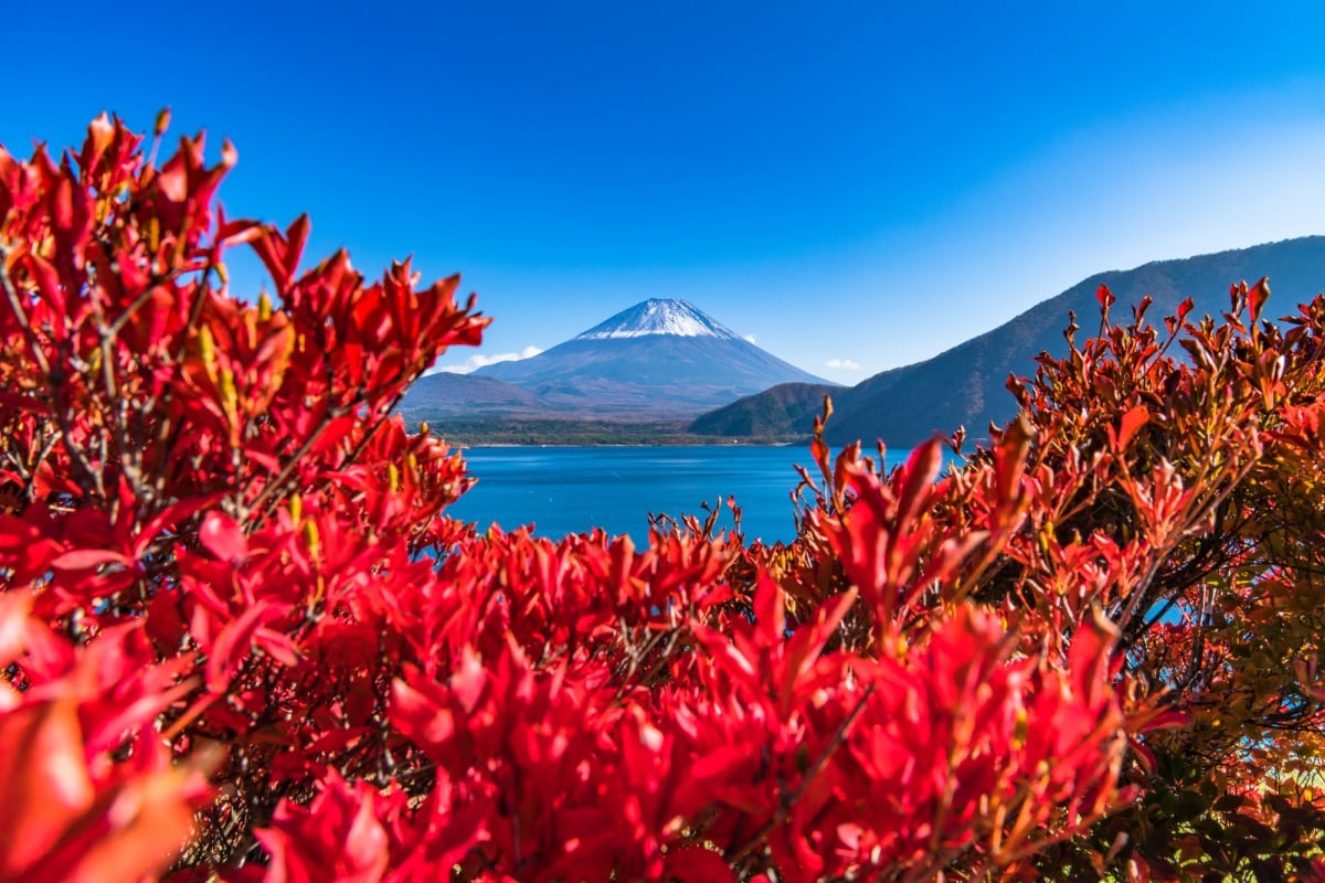 9. ทะเลสาบคาวากูชิโกะ จังหวัดยามานาชิ (Lake  Kawaguchiko, Yamanashi)