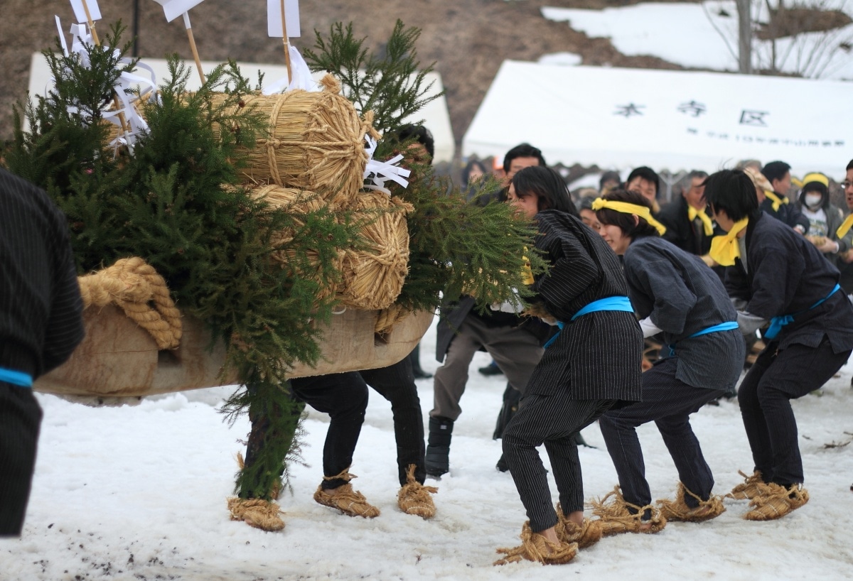 10. เทศกาลฟูคุชิมะวาราจิ, ฟุคุชิมะ (Fukushima Waraji Festival, Fukushima)