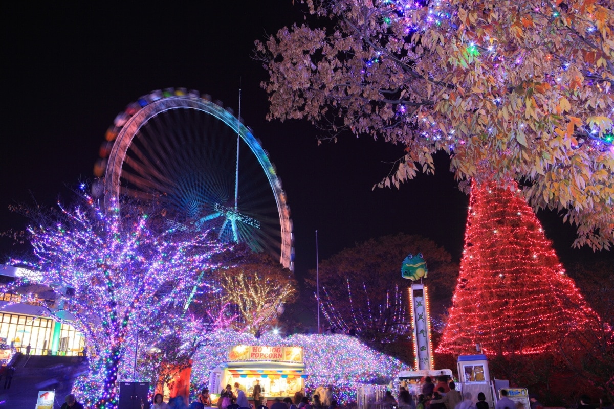 4 ชิงช้าสวรรค์ที่ Yomiuri Land (Tokyo)