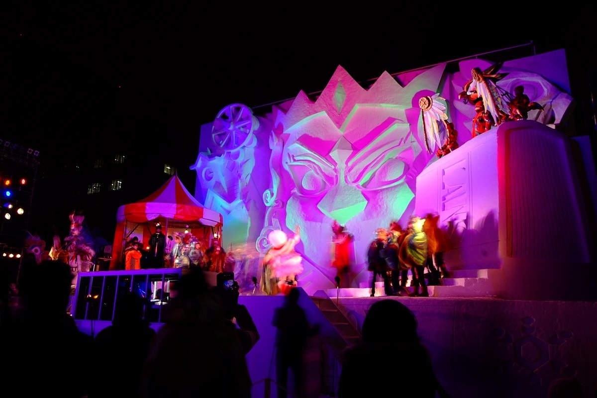 3. เทศกาลหิมะที่ซัปโปโร (Sapporo Snow Festival)