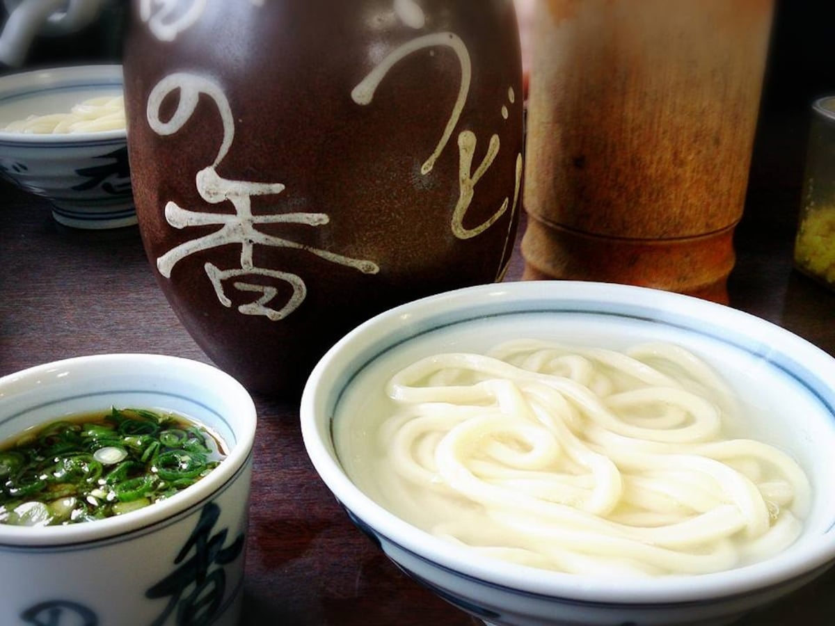 麥香十足彈牙順口的釜揚烏龍麵｜長田 in 香の香