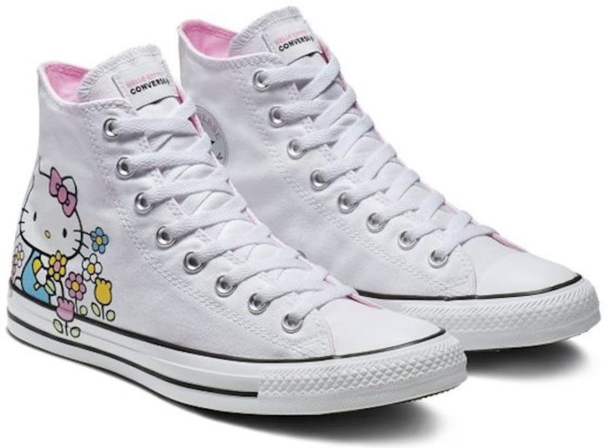 converse and hello kitty