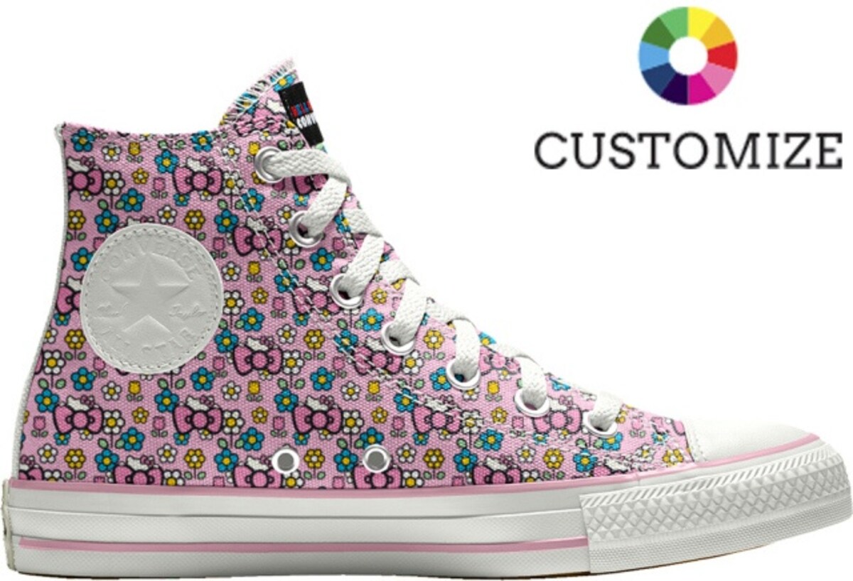 custom hello kitty converse