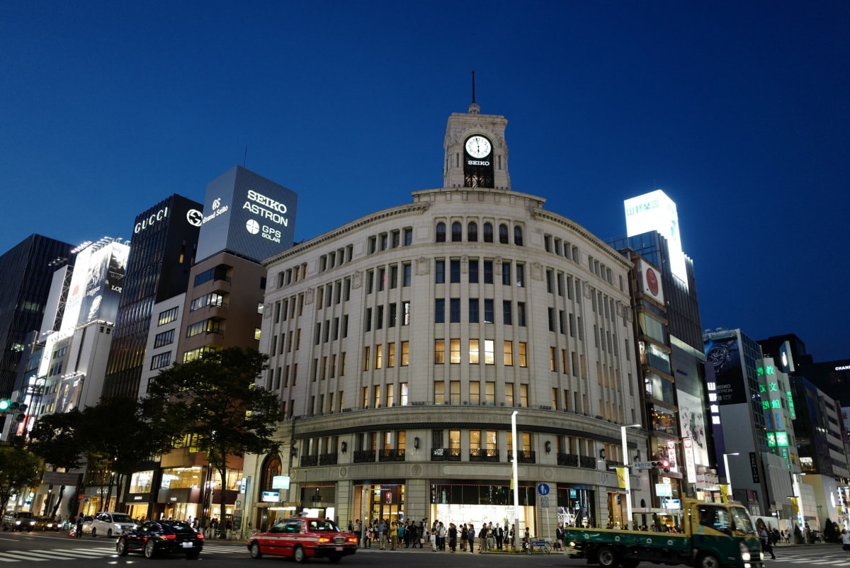 1. สถานี Ginza