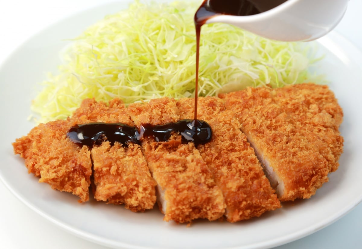 Тонкацу. Свинина тонкацу. Японские котлеты. Bite Katsu.