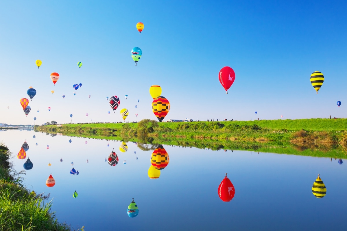 เทศกาลบอลลูนนานาชาติจังหวัดซากะ (Saga International Balloon Fiesta)