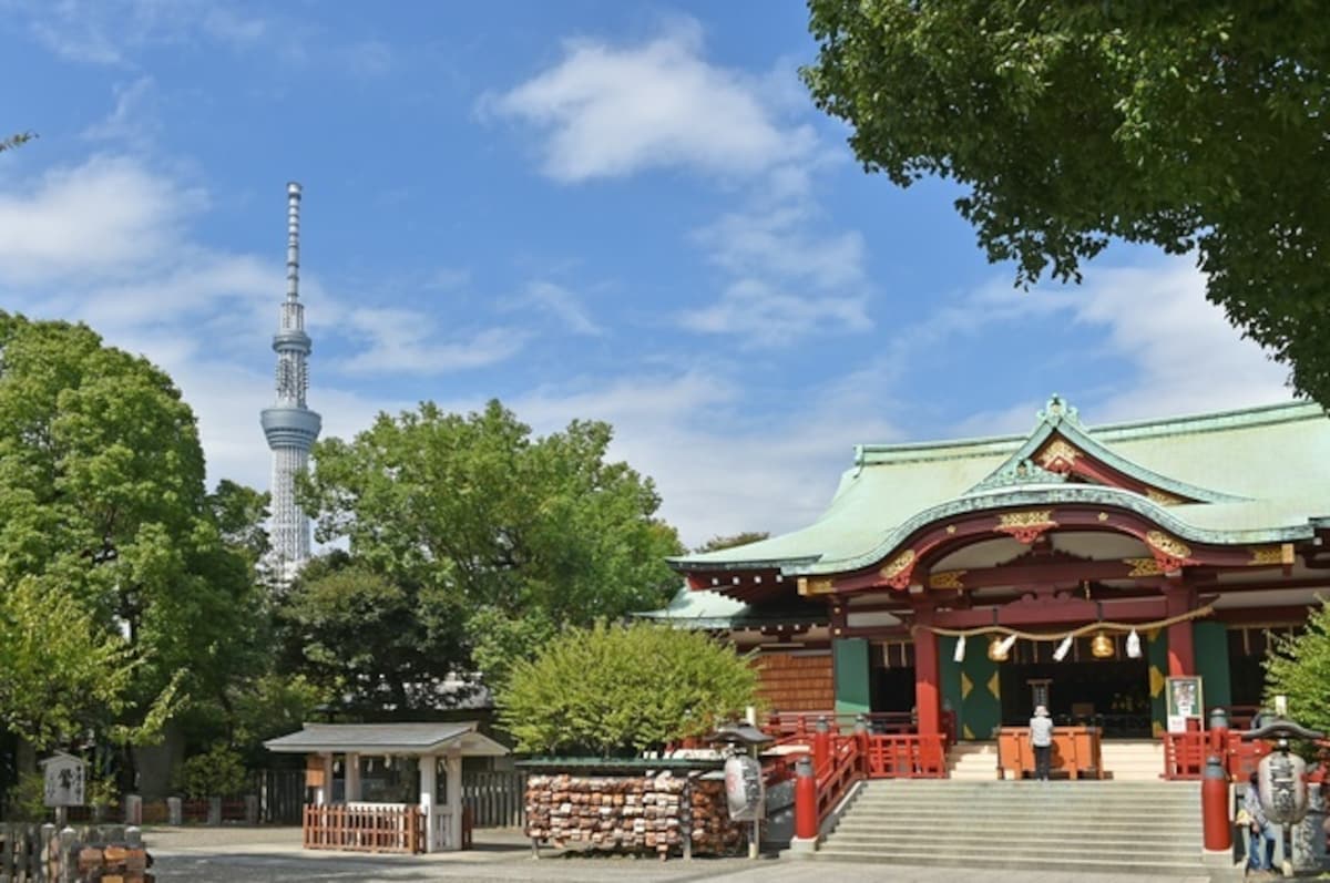 學業運棒棒「龜戶天神社」