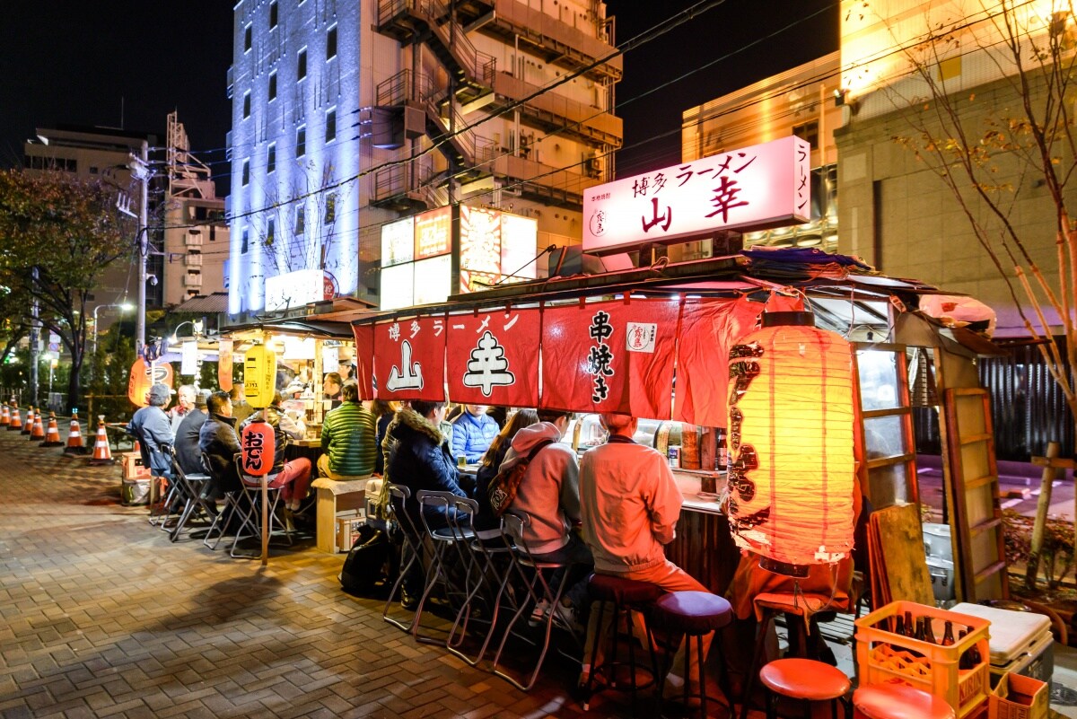 2. Yatai Food Stalls