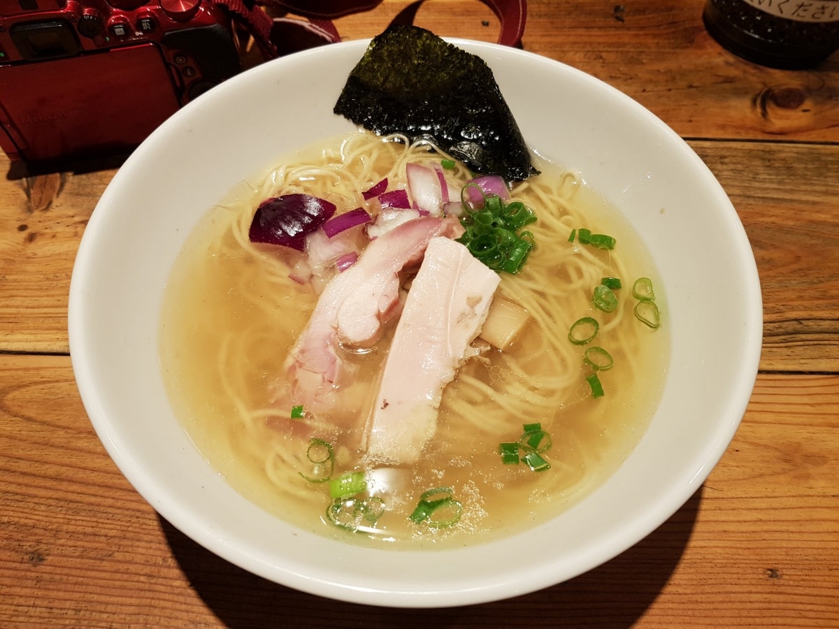 清新不油膩的鹽味拉麵「麺屋 翔」