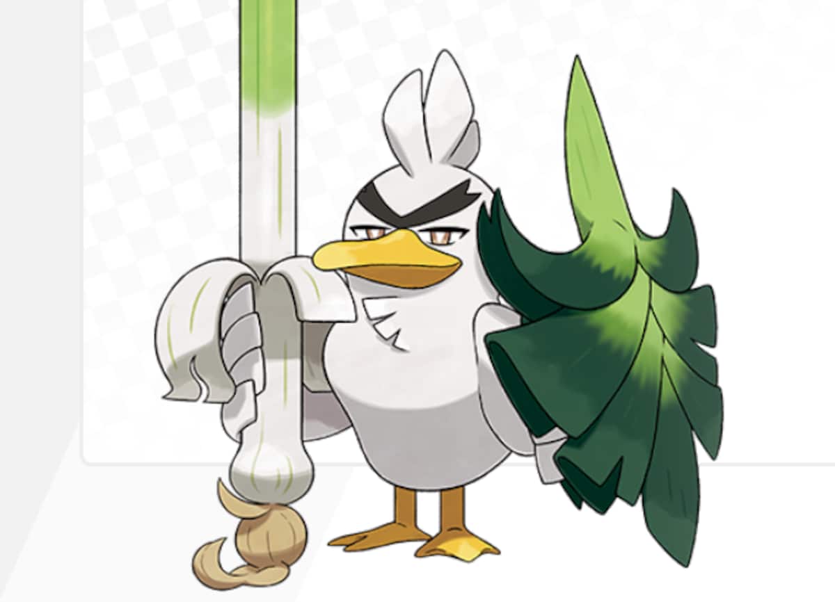 This Farfetch'd was just perfect for this reference.