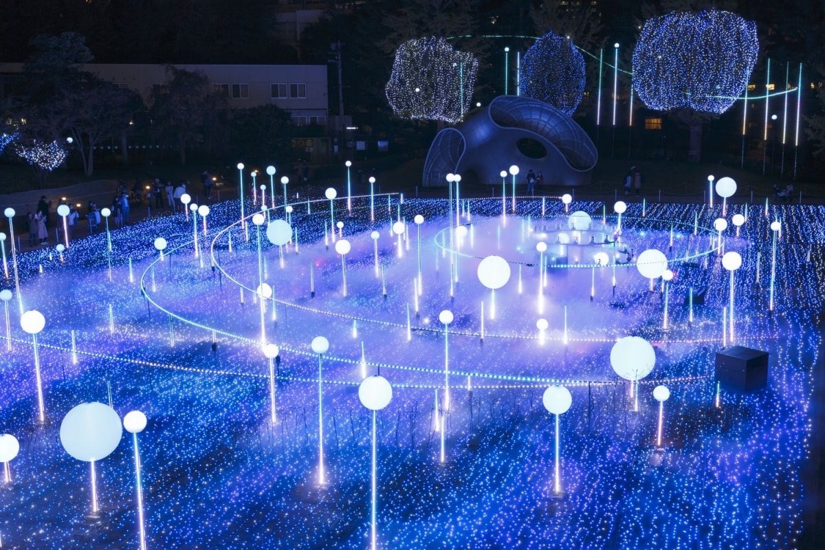 閃耀都心的聖誕星光花園｜六本木 MIDTOWN CHRISTMAS 2019