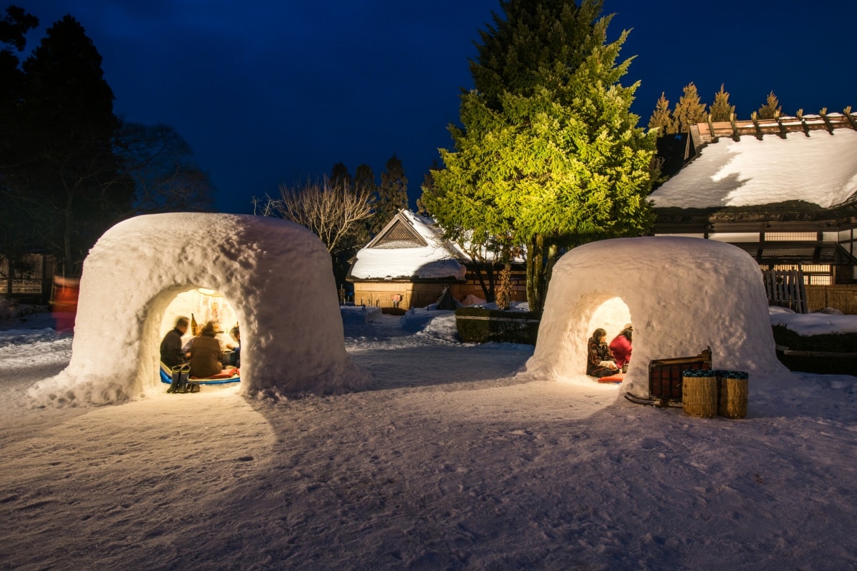 不用去到北极也能体验的雪屋